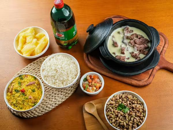 Carne de Sol na Nata + Refrigerante Guaraná Antarctica 1L